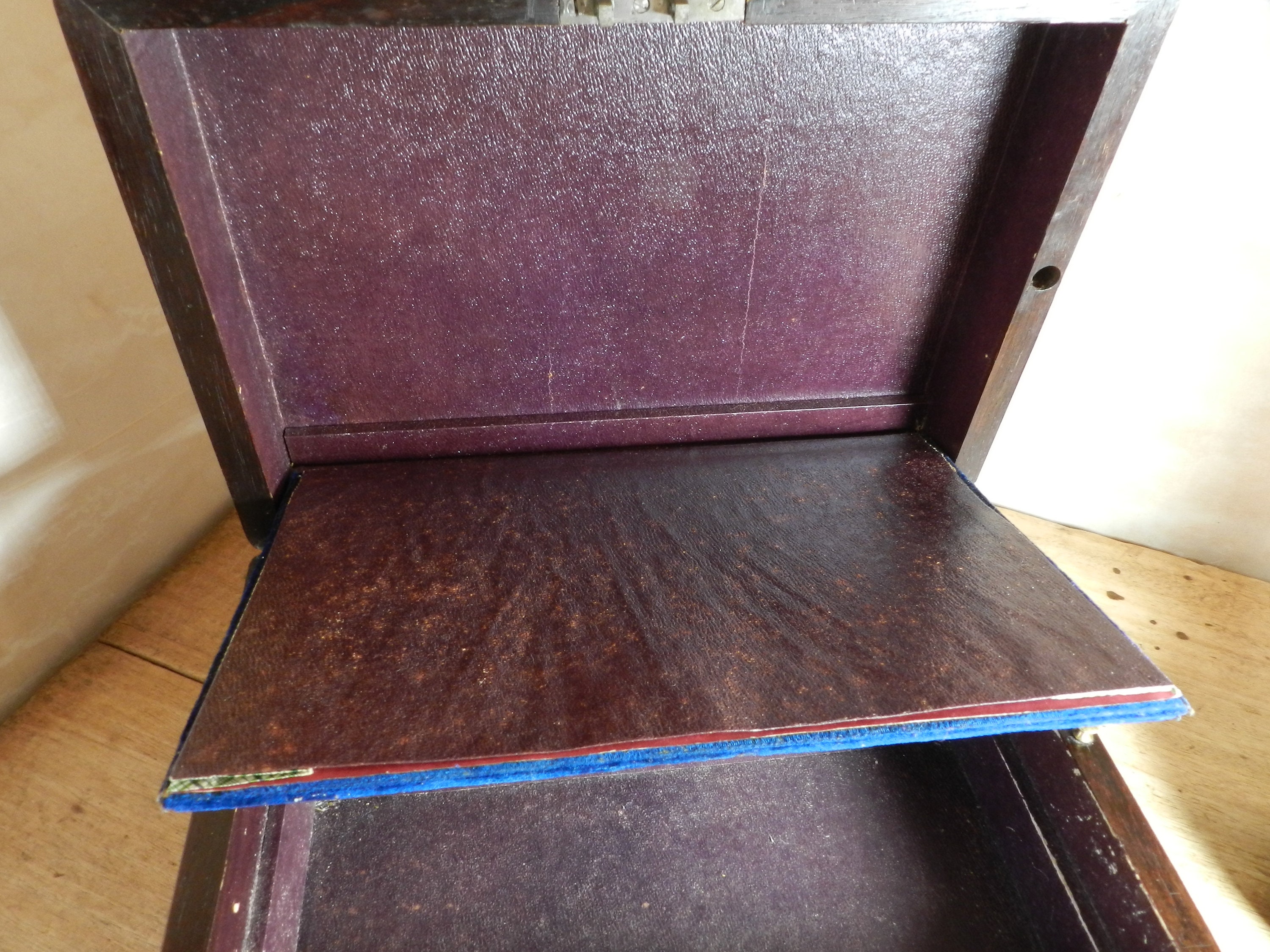 Victorian Jewellery Box With Hidden Compartment Etsy