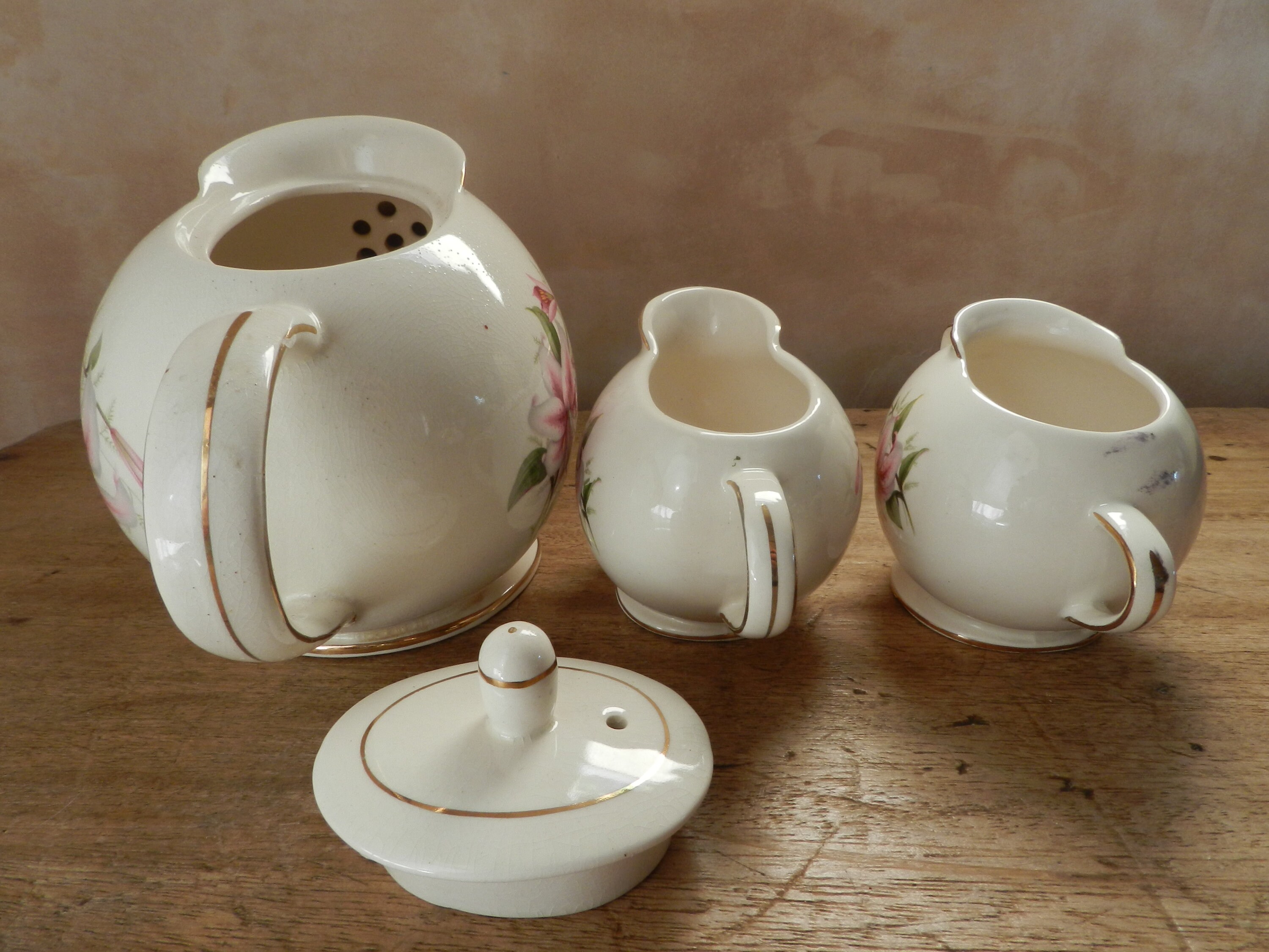 Vintage Heatmaster Tea Set Etsy