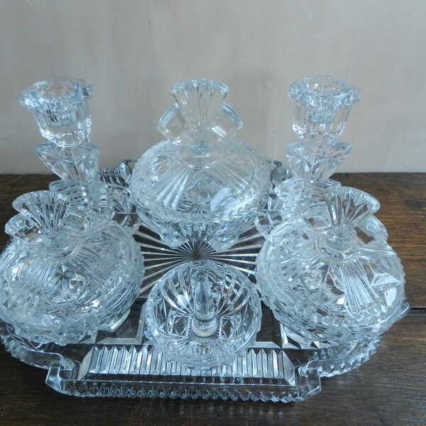 Antique Vanity Set Etsy