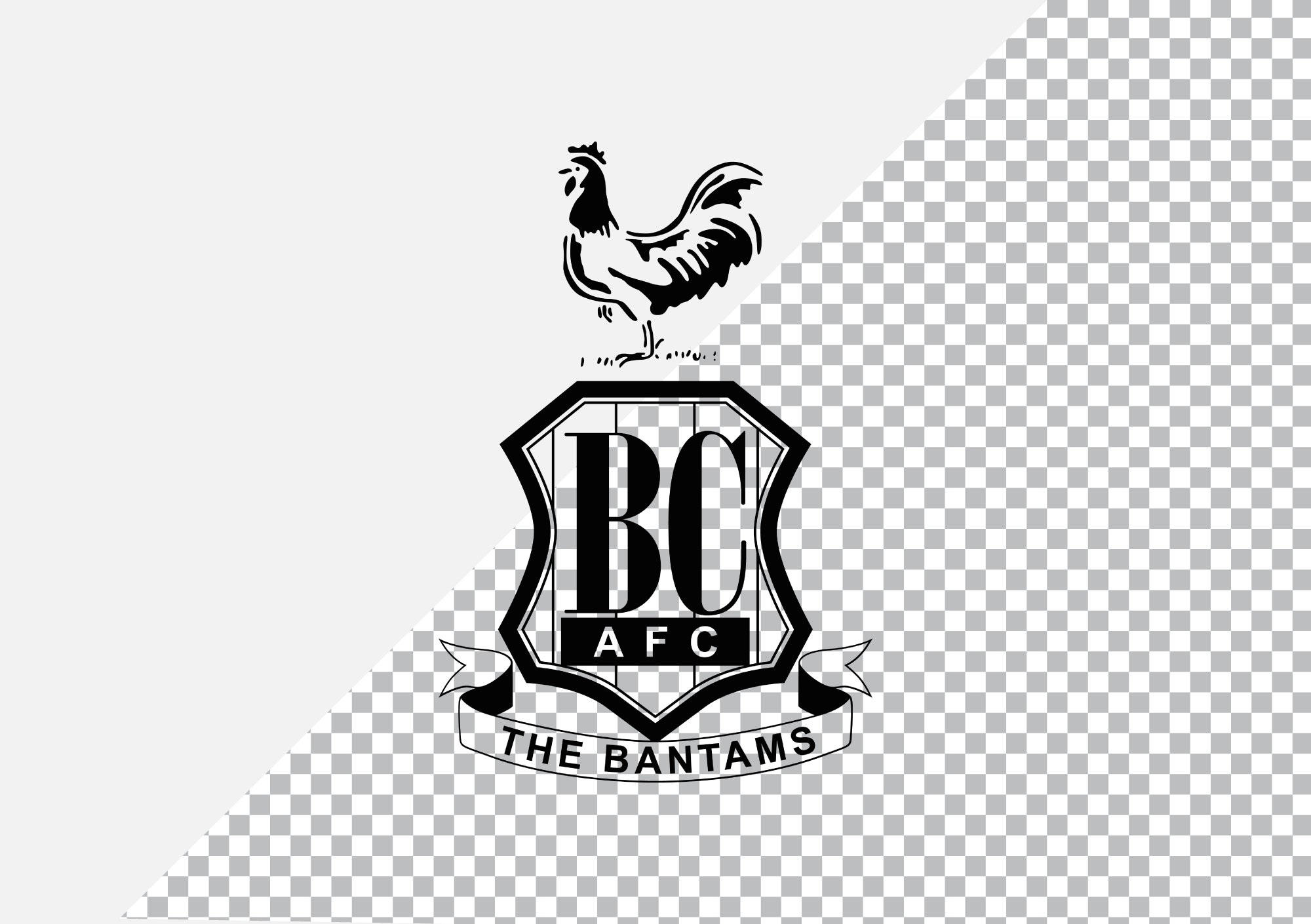 Bradford City AFC Logo ai cdr eps jpg pdf png svg | Etsy