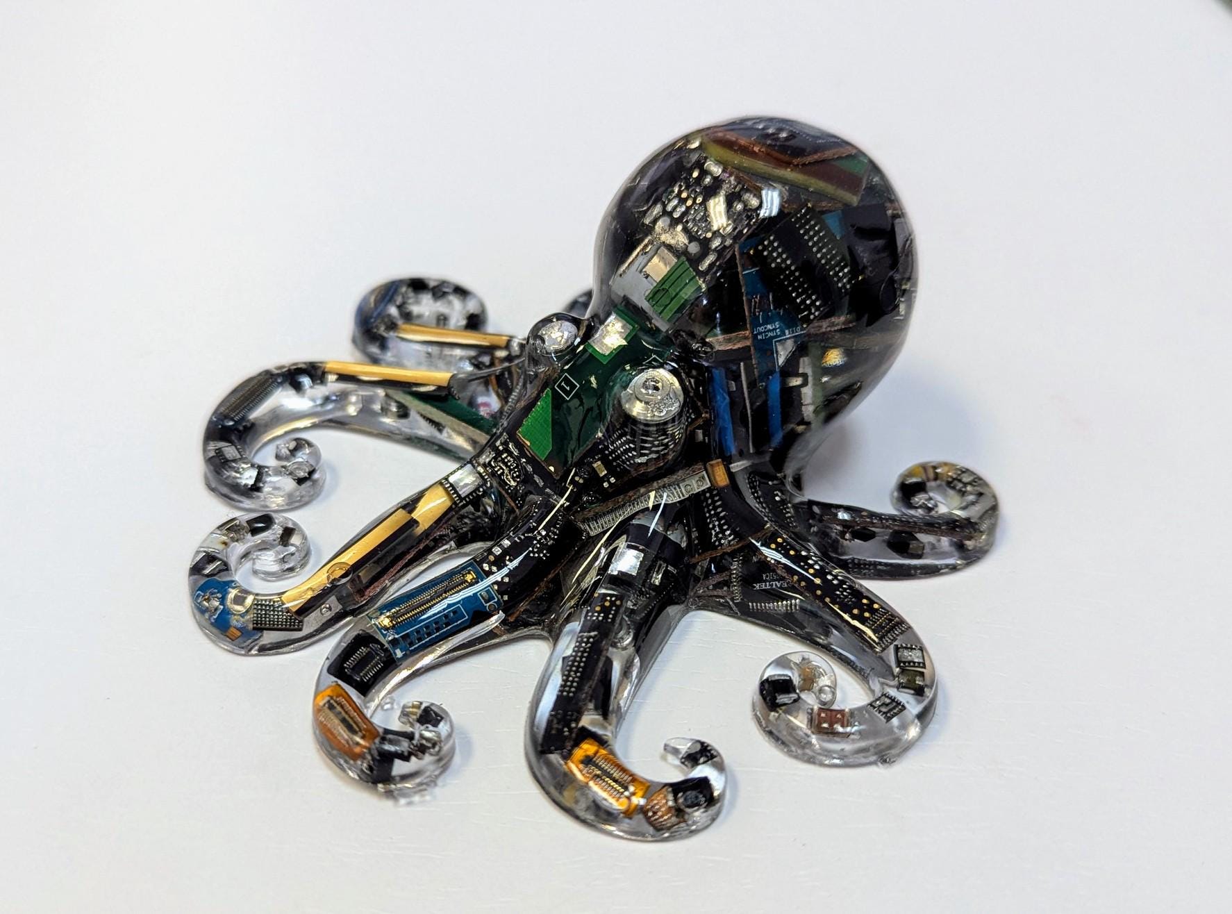 Pcb Octopus Meet Ollie the Octopus – Your Nerdy Sea Pal With Circuit Board Swagger ...