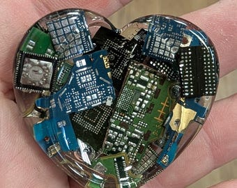 Fidget Like a Programmer – Circuit Board Resin Worry Stones for Stress Relief