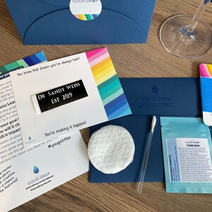Personalized Wineglass Etching Kit: DIY Manifestation Stencil