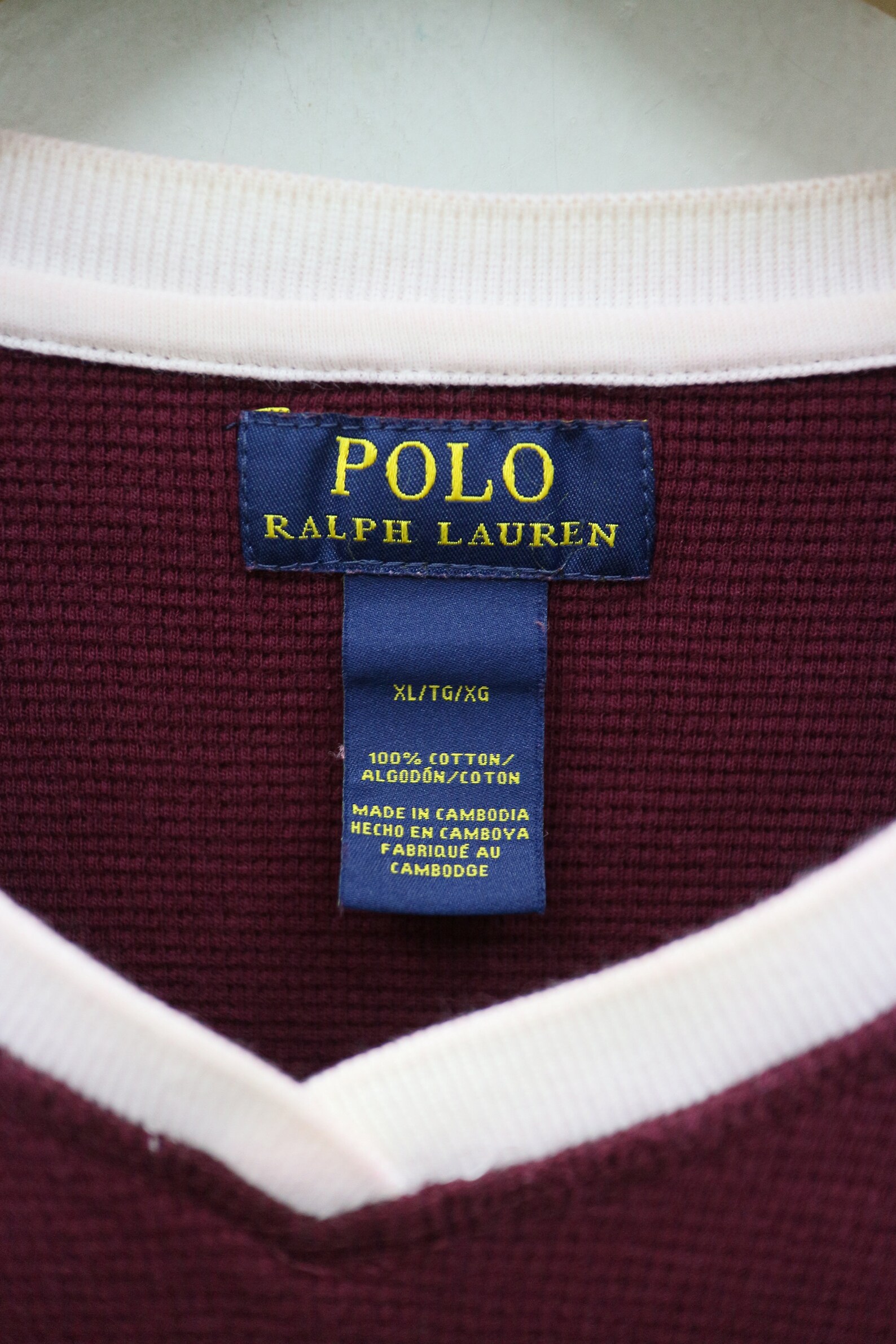Vintage POLO Ralph Lauren Small Logo Streetswear Casual Red | Etsy