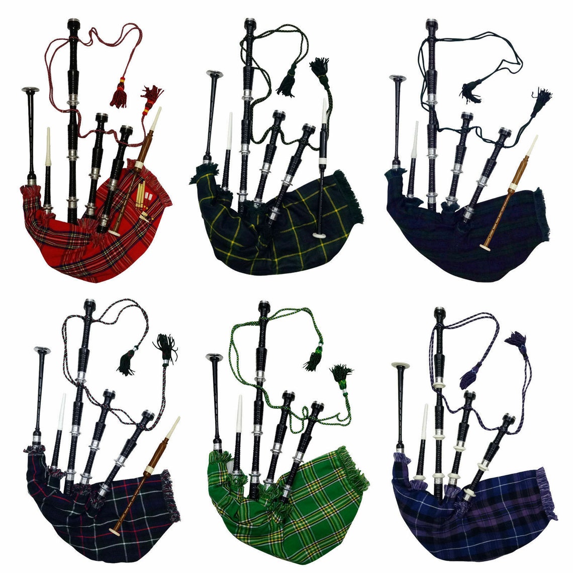 Scottish Professional Highland Bagpipes for Sale Handmade Etsy