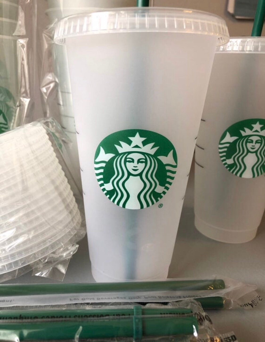 24oz Starbucks Venti Cold Cups / Bulk Starbucks Cups / Etsy