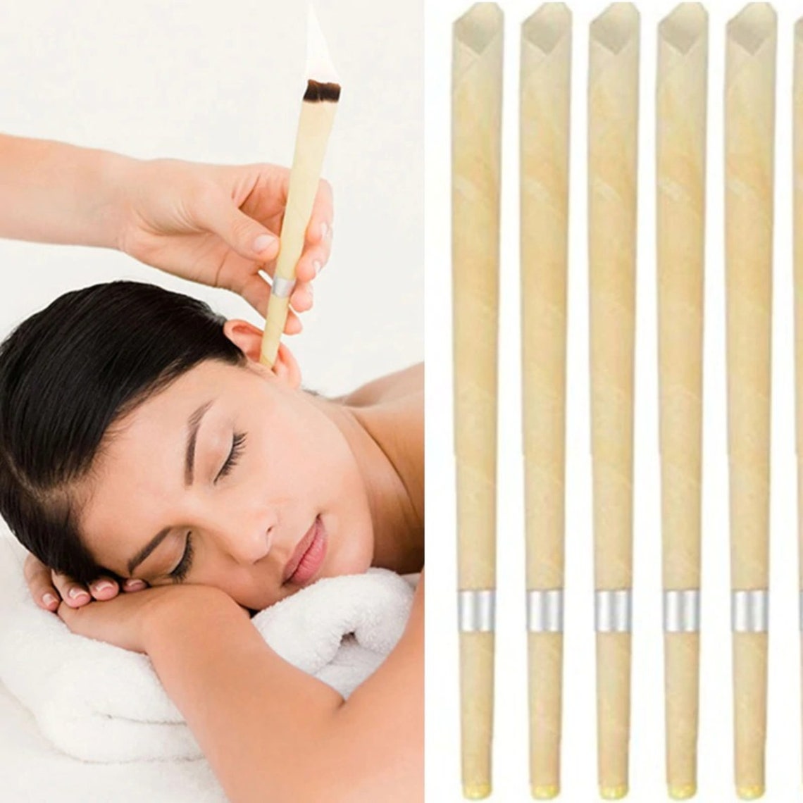 100pcs Ear Candles Bees Wax Cones for Ear Candling Etsy