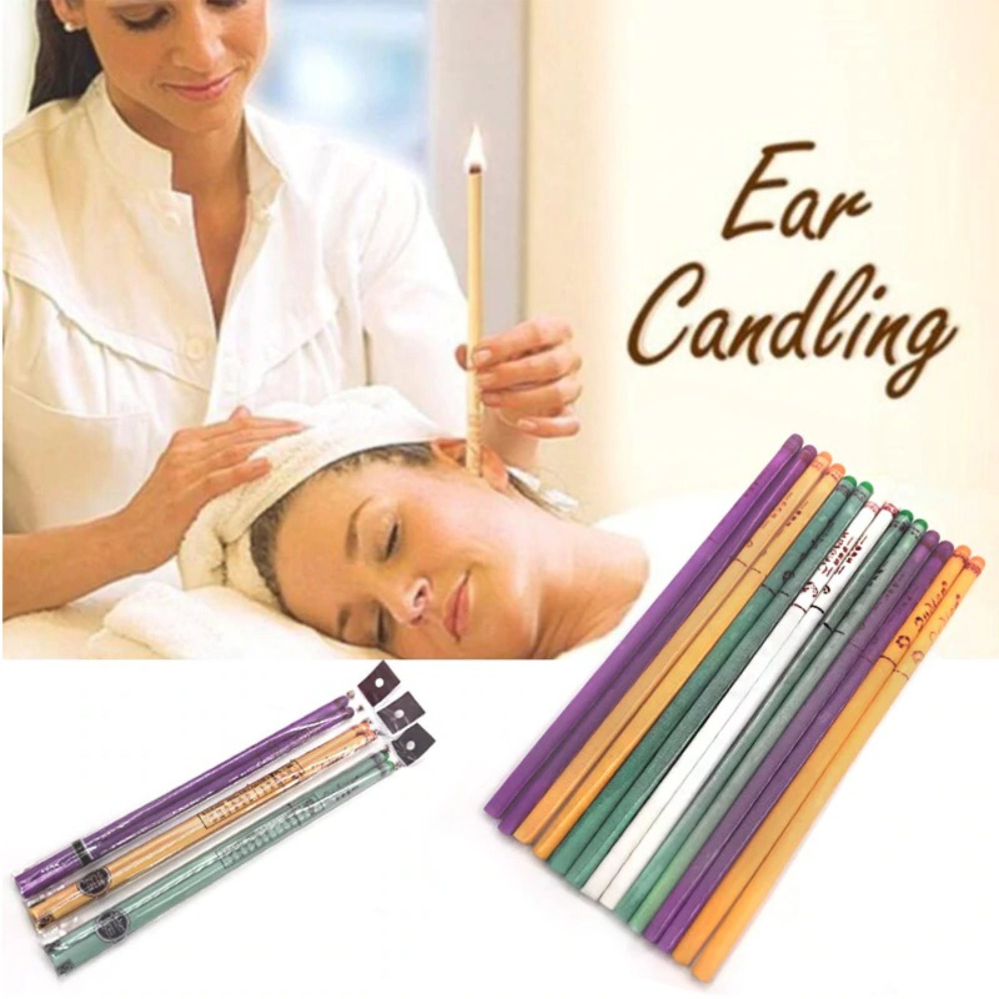 40pcs Ear Candles Ear wax remove Tool Ear Cleaner Ear Candle Etsy