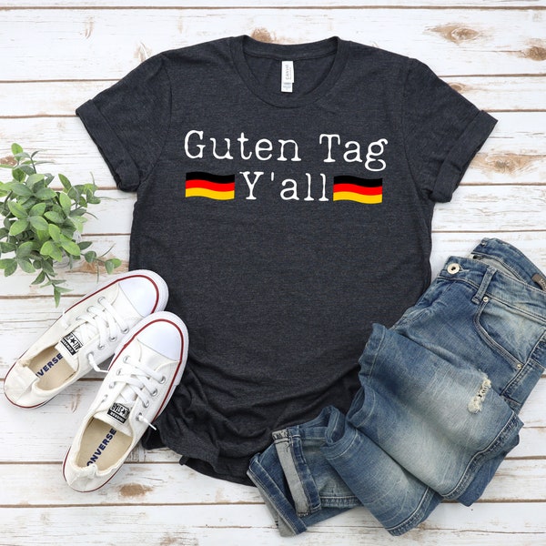 Guten Tag Y'all Shirt, Germany Gift, Oktoberfest Shirt, German Flag, Beer Festival Oktoberfest, Beer Drinking Shirt, Oktoberfest Party Shirt