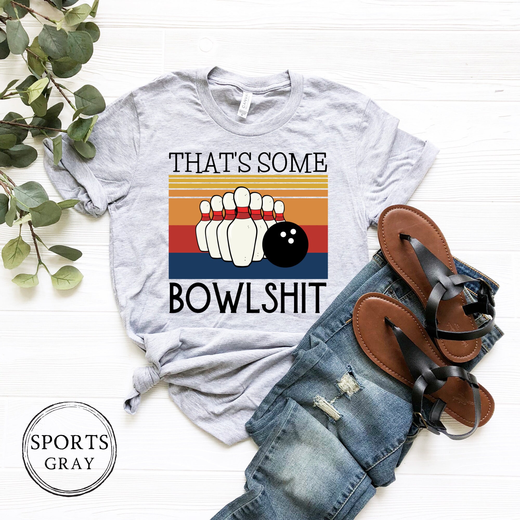 Crazy That's Some Bowsht Bowling Shirt BM0020