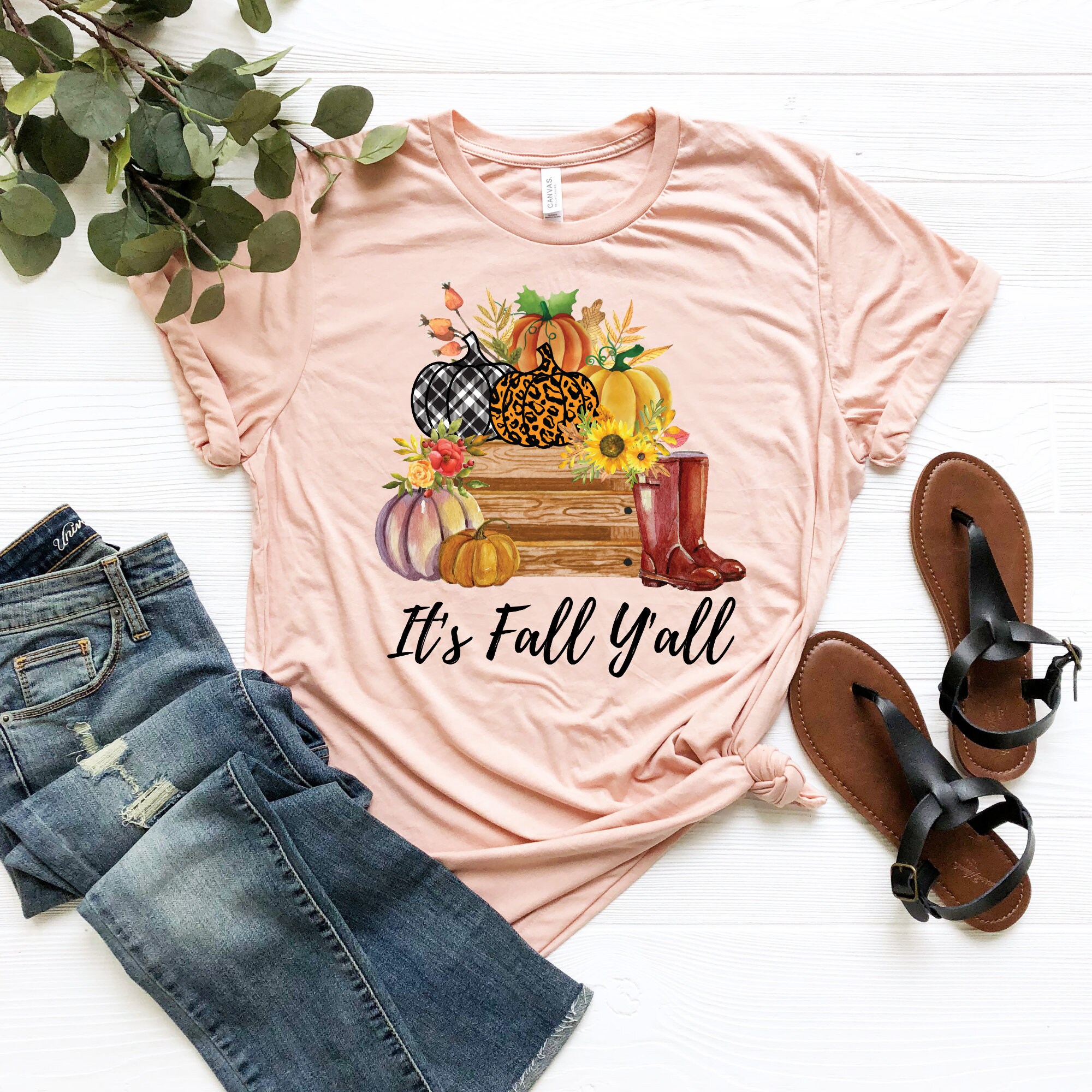 etsy fall shirts