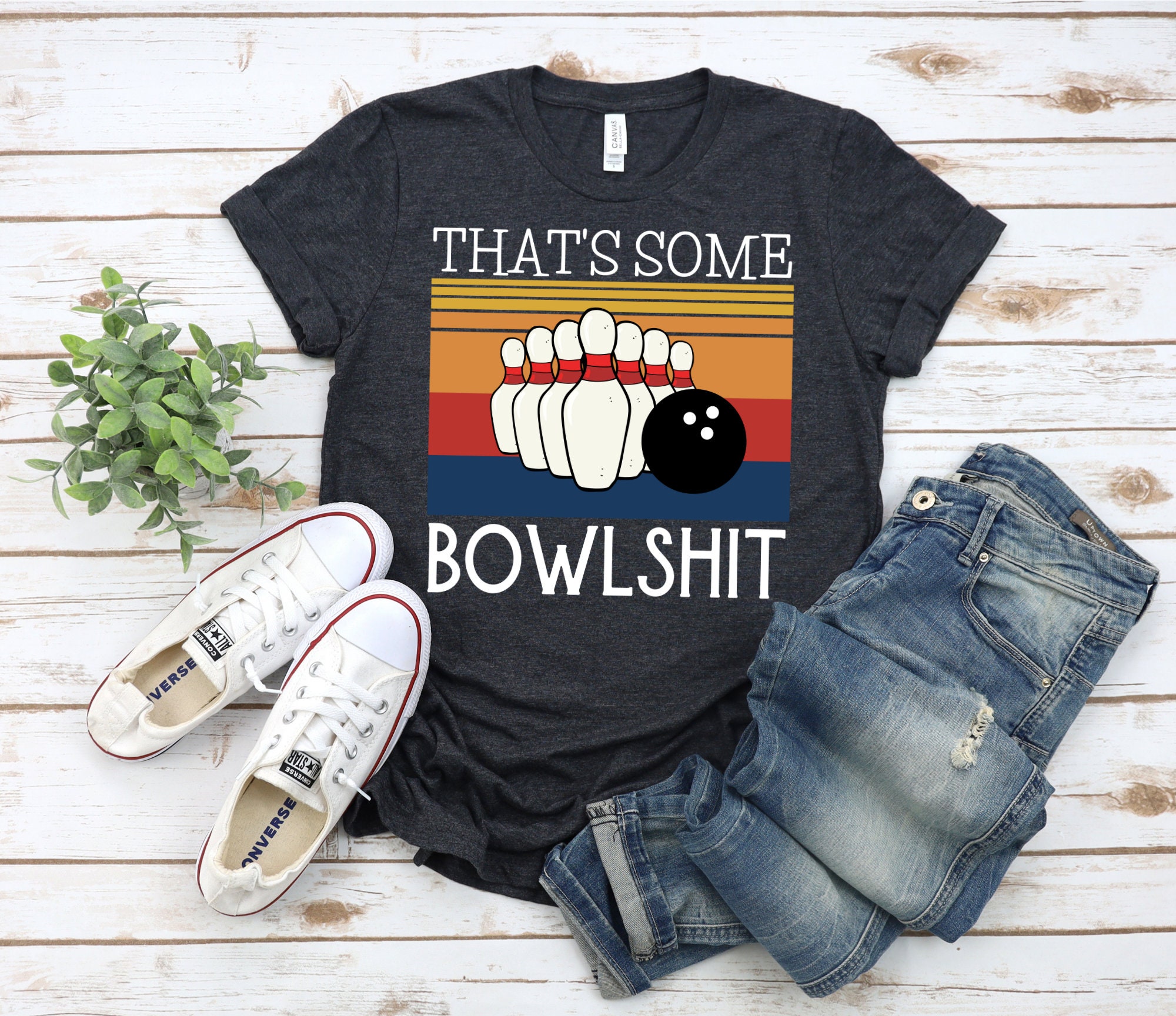 Crazy That's Some Bowsht Bowling Shirt BM0020 main image 1