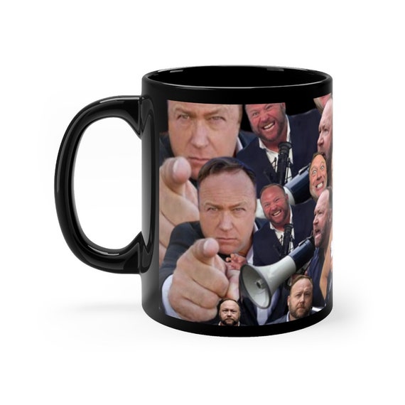 Alex Jones Black Mug 11oz Alex Jones Funny Pictures Mug - Etsy Canada Alex Jones Black Mug 11oz Alex Jones Funny Pictures Mug - Etsy Canada