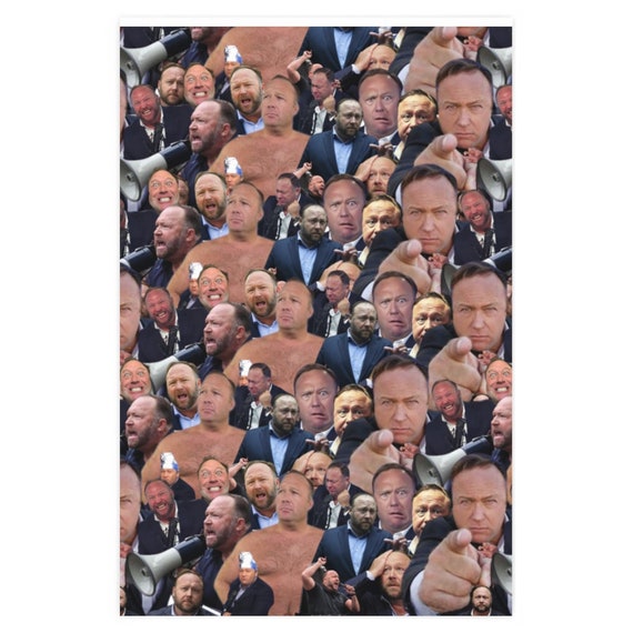 Alex Jones Wrapping Paper Alex Jones Funny Pictures Wrapping - Etsy Canada Alex Jones Wrapping Paper Alex Jones Funny Pictures Wrapping - Etsy Canada