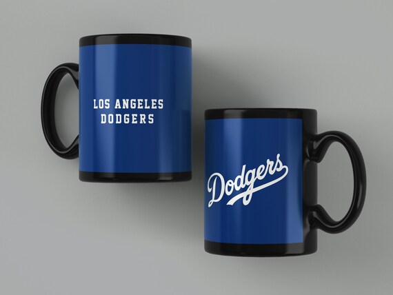  MLB Los Angeles Dodgers 15-Ounce Black Felt Mug (2 Pack) :  Sports Fan Coffee Mugs : Sports & Outdoors