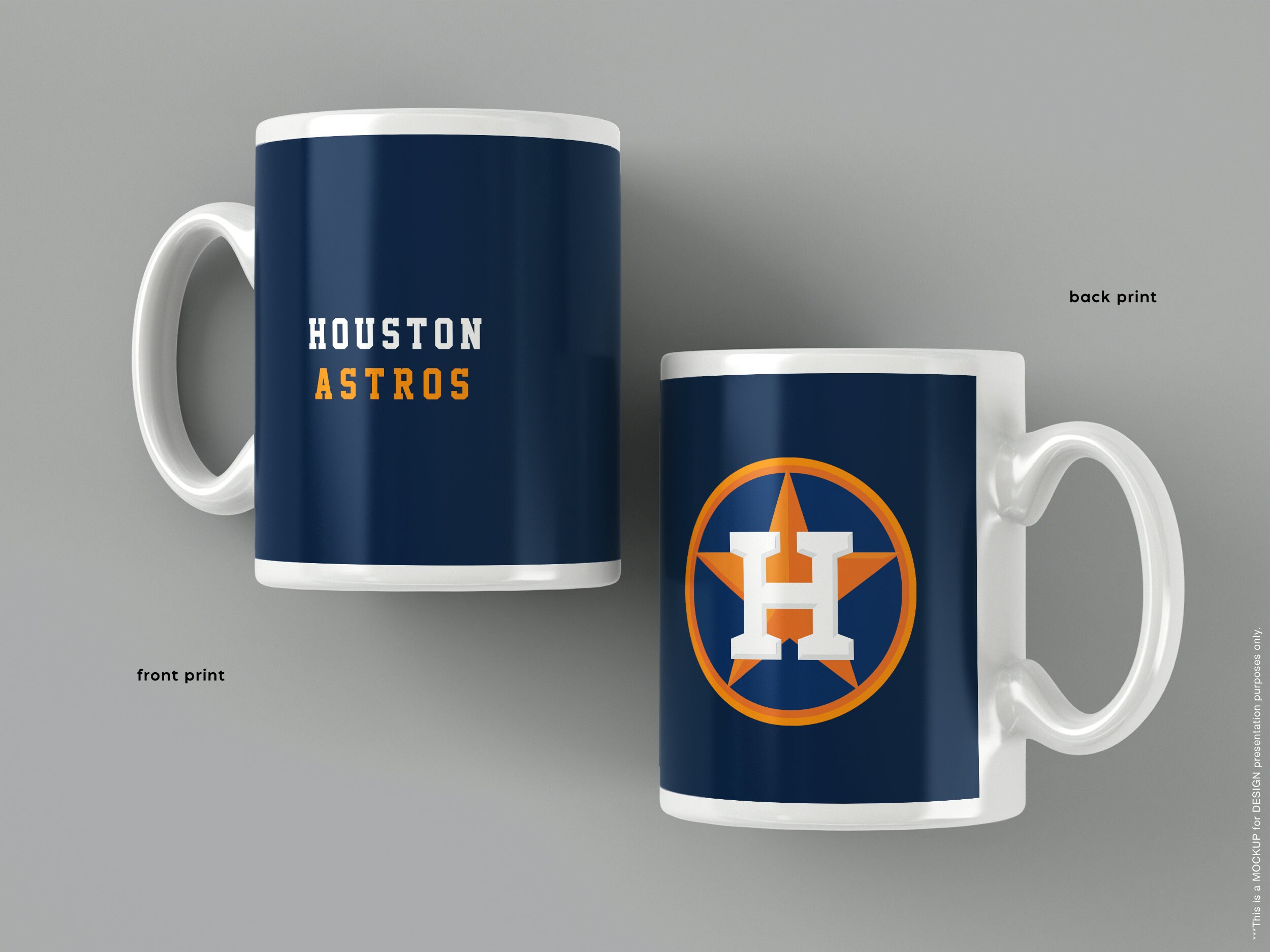 Houston Astros Mug Baseball Inspired Coffee Mug Etsy