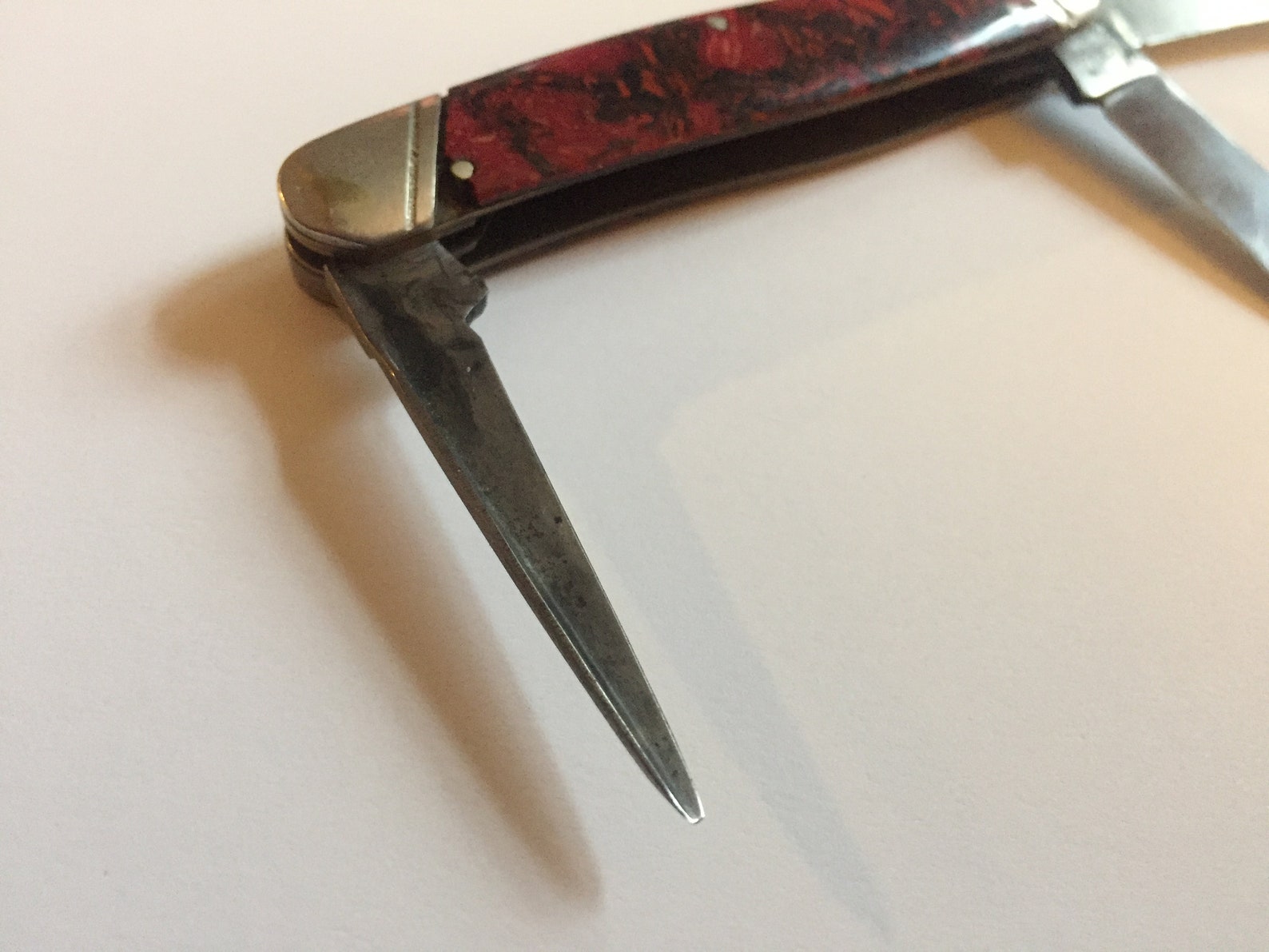 Utica Cutlery Co Pocket Knife Etsy