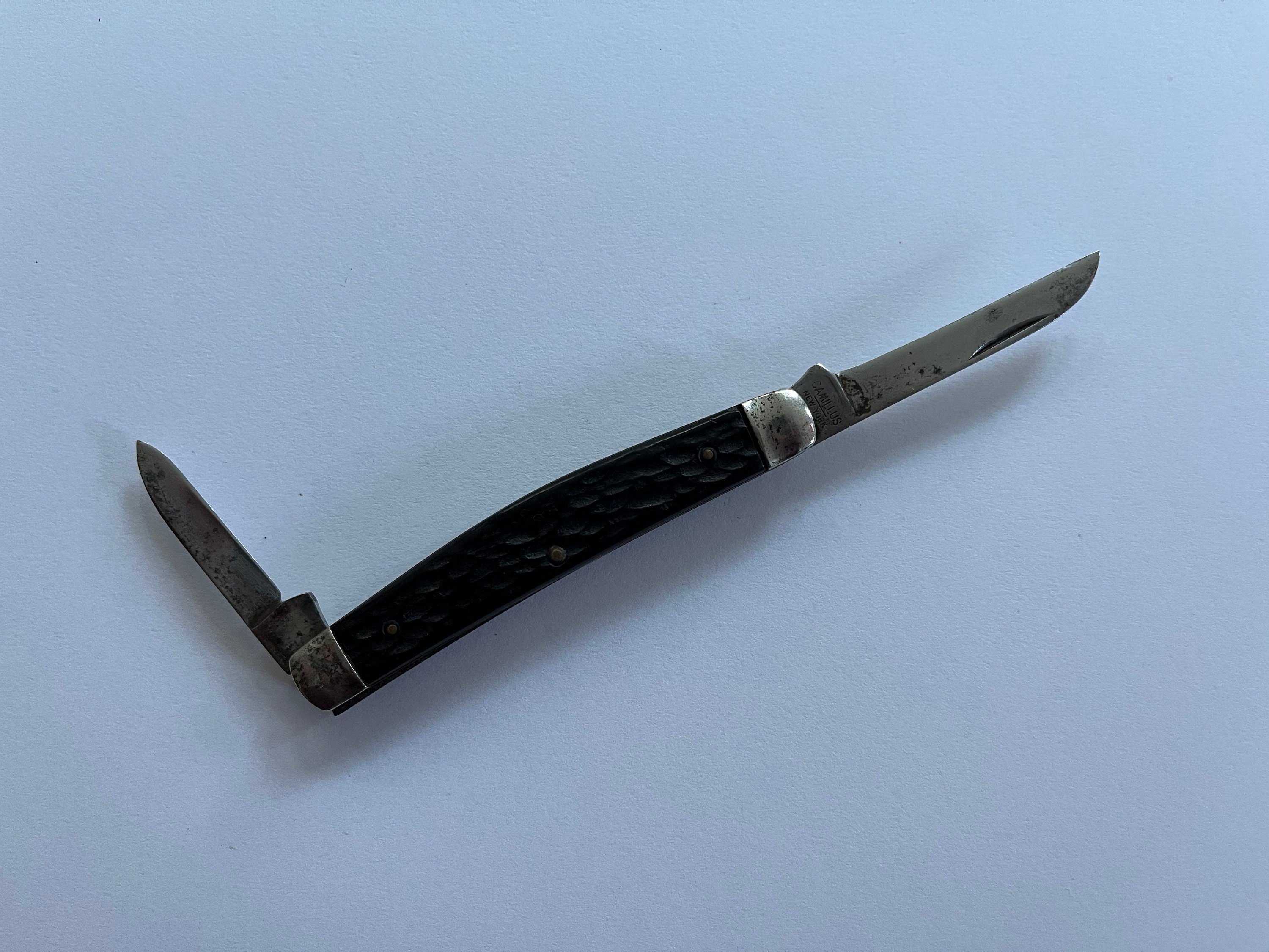 Camillus Pocket Knife Etsy