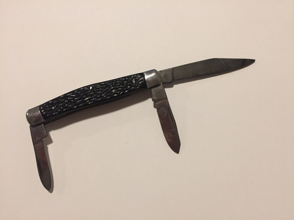 Japan 644 Pocket Knife Etsy