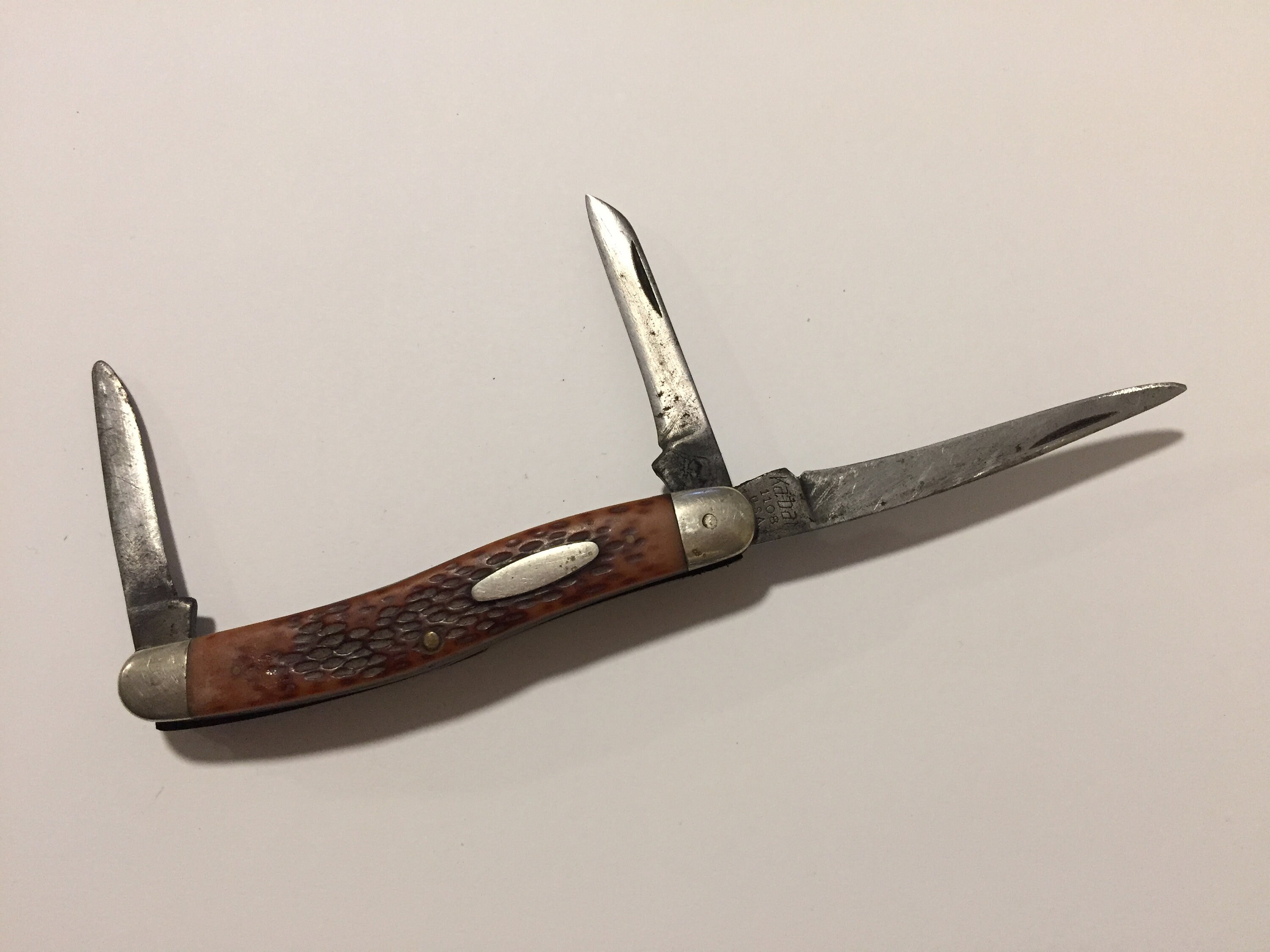 Kabar Pocket Knife Etsy