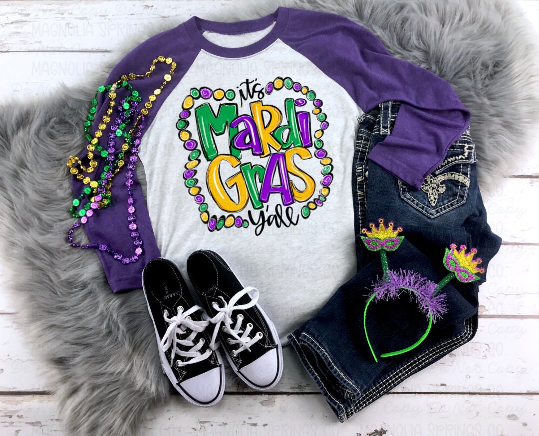 mardi gras shirt nearby