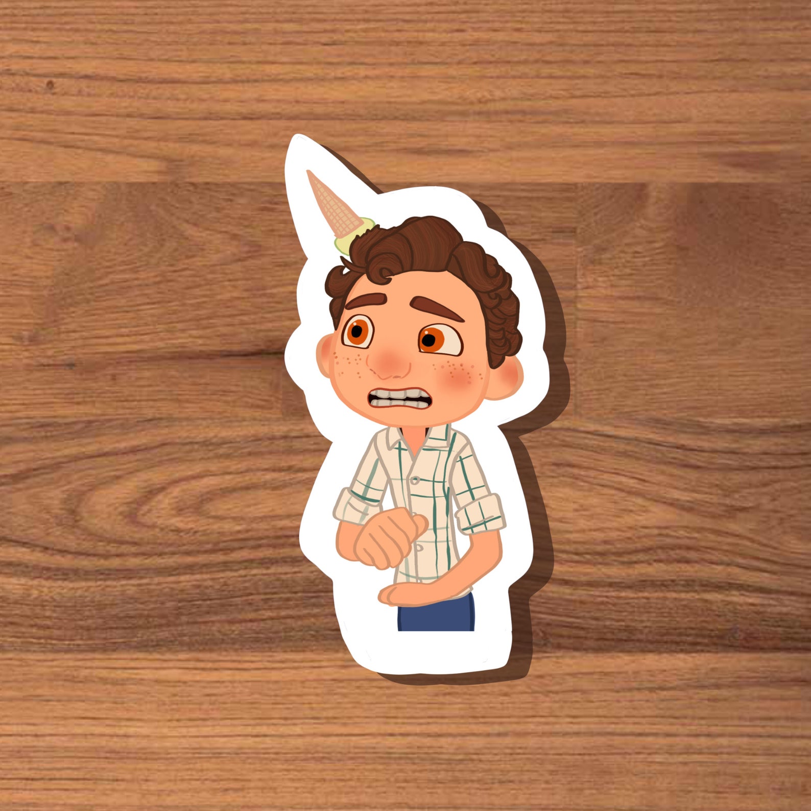 Luca Movie Waterproof Sticker Laptop Sticker Etsy Nederland