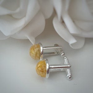 Wedding Flower Preservation Cufflinks - Keepsake, Bouquet, Buttonhole, Gift, Jewellery, Petals, Gifts for Him, Groom Gift