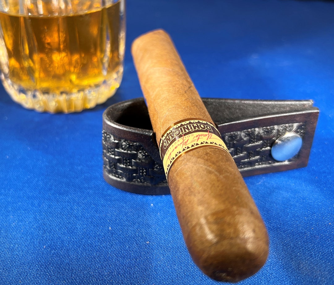 Leather Cigar Holder, Tactical Cigar Holder Folds Flat for Storage Etsy