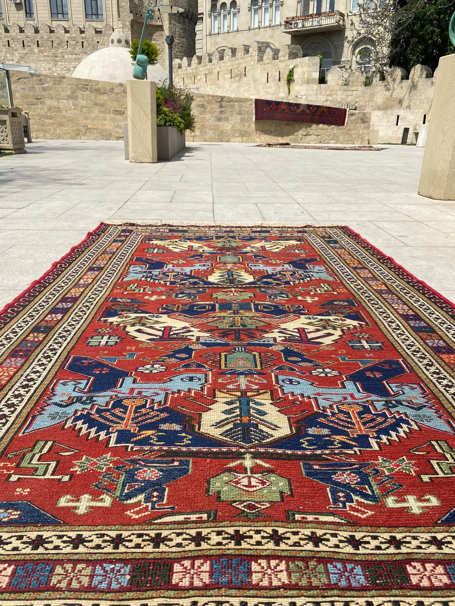 4.46f x 7.25f Azerbaijan rug Caucasian rug turkish rug vintage | Etsy