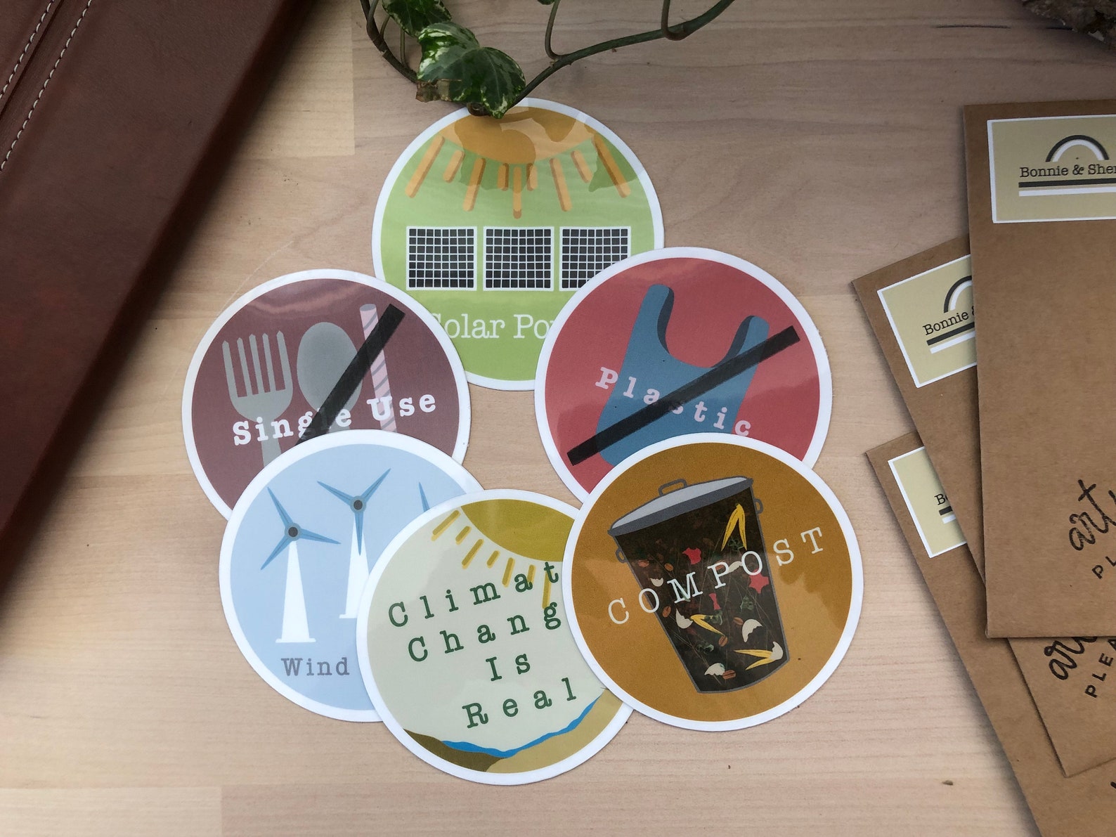 Protect the Environment Stickers Global Warming Be the Etsy