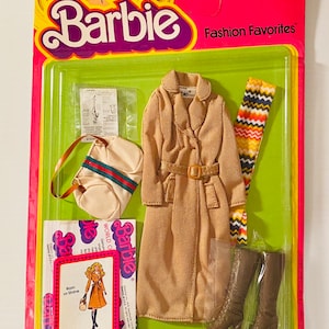 Rare Vintage 1978 Superstar Barbie Christie PJ Doll Fashion Favorites 2788 Rain Or Shine NRFP Rare Variation