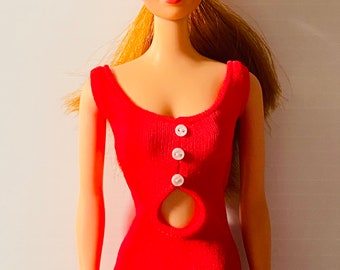 Red-Haired Mod Barbie in Scene Stealers Ensemble, 1968