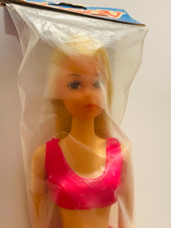 Beautiful Vintage Barbie 1974 Baggie Casey Francie Light Blonde Doll Model 9000 Taiwan Rare Etsy