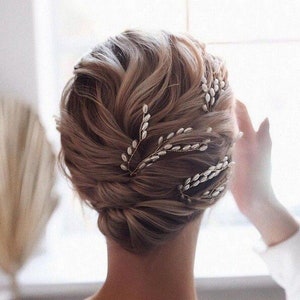 Bridal Hair Accessories, Wedding Hair Accessories for Brides, Hair Piece Bridal, Hair Pins for Bridesmaids, Wedding Hair Piece