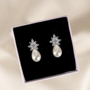 Jóias de casamento para noiva brincos de pérola de prata brincos de pérola de ouro brincos para noiva jóias de pérola 2024 jóias de cristal de pérola
