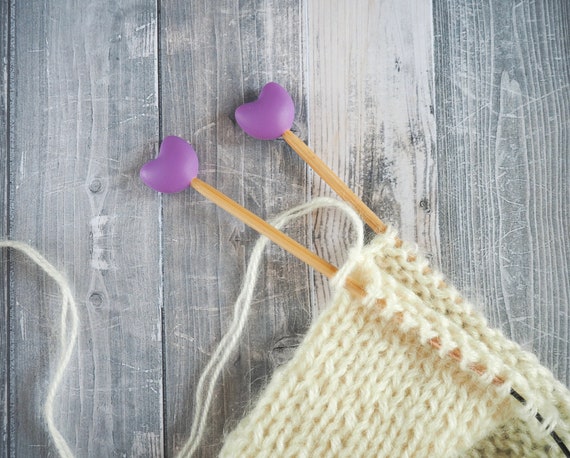 Knitting Needles, 8, L: 35 cm, 1 Pair