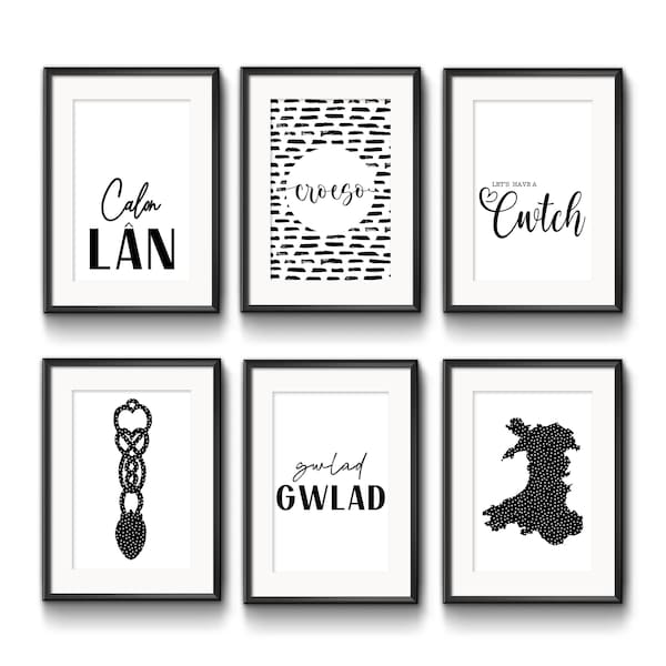 Welsh Prints- 6 styles