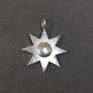 Sun star 925 Silver charms, Star Jewelry, Jewelry Findings, Pendant, Bracelet Charm, DIY Charms Pendant, Earring charm