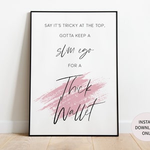 Ariana Grande Just Like Magic Song Lyrics Poster | Instant Digital Download | Positions Album | Ariana Grande Merch | Ariana Gift