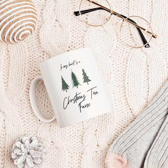 Taylor Swift Christmas Tree Farm Lyrics Ceramic Mug 11oz | Holiday Gift | Swiftie | Swiftmas | Taylor Swift Fan | Coffee Mug