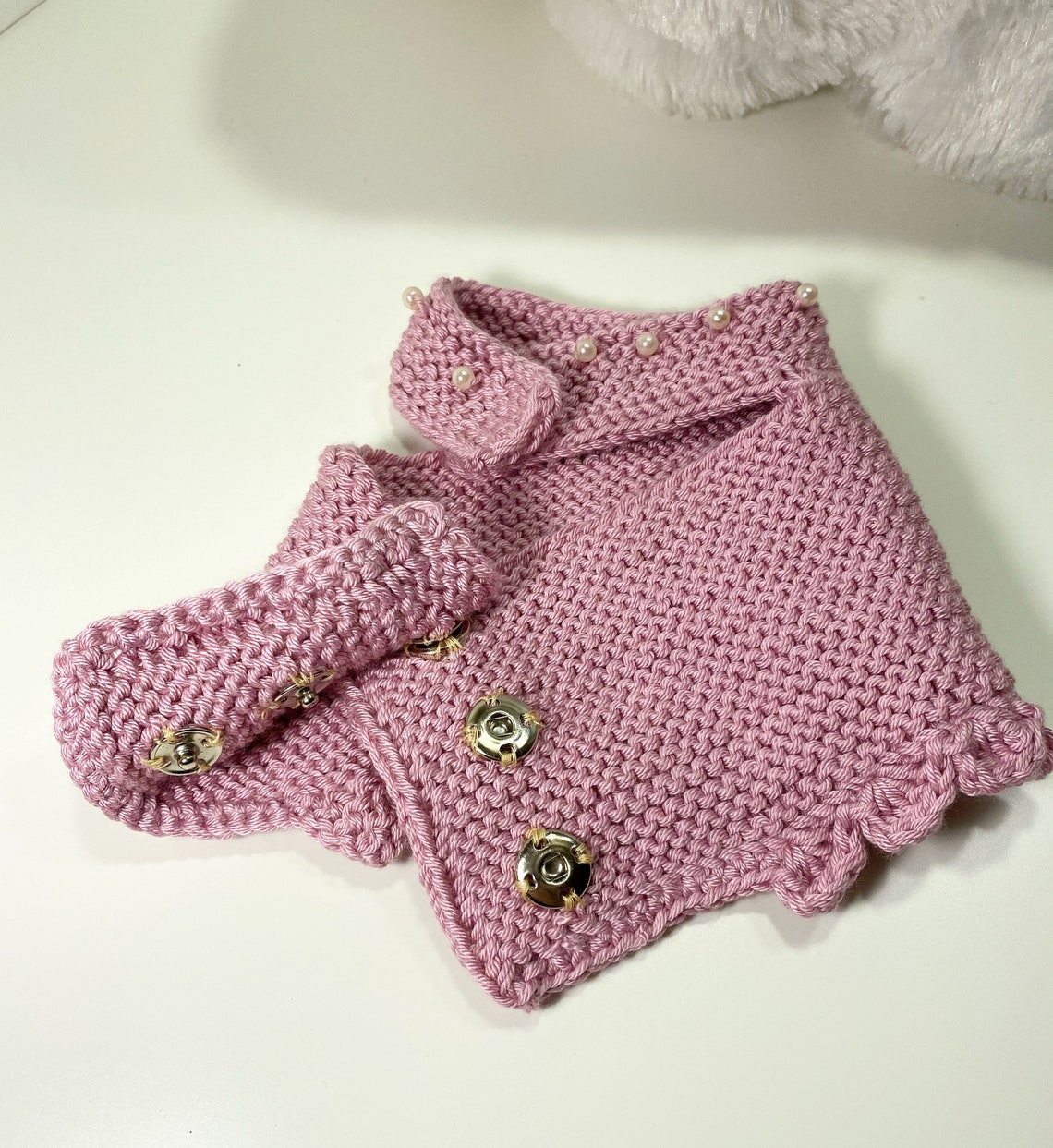 Dog harness XS dog harness Handmade / Cute dog clothes girl Etsy