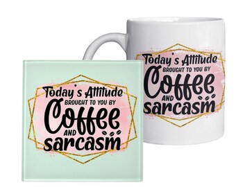10 DESIGNS!, Sarcastic Mug, Mugs for mates, Mug for work, gift for her Mug, Mug Gift, Mug & coaster set, 11oz Mug