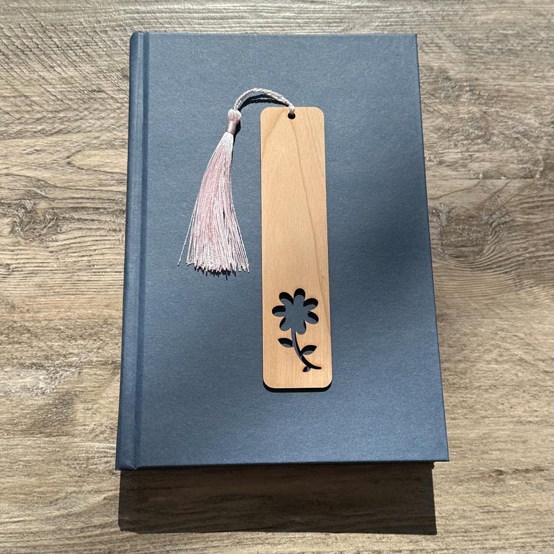 Nature Themed Laser Cut Wood Bookmark With Optional Personalization ...