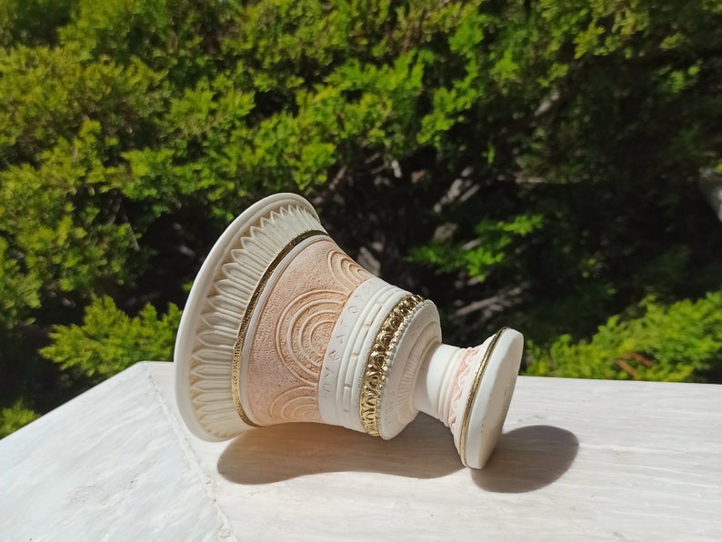 Pythagoras Cup, Pythagorean cup, Cup of Justice, Art Deco image 10