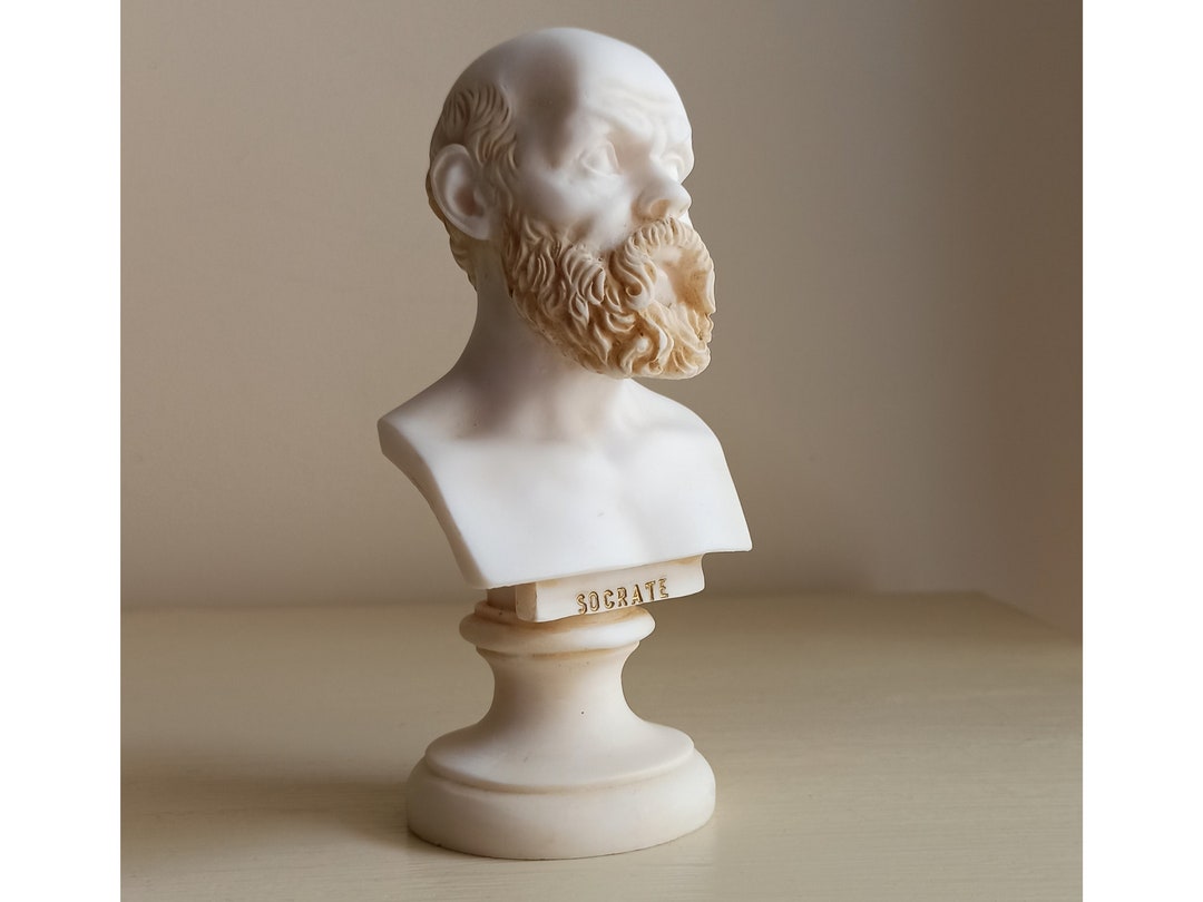 Statua di Socrate, Statua decorativa, Arte di Socrate, Sculture da