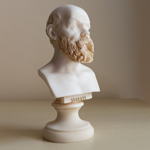 Socrates Statue, Decorative Statue, Socrates Art, Table sculptures