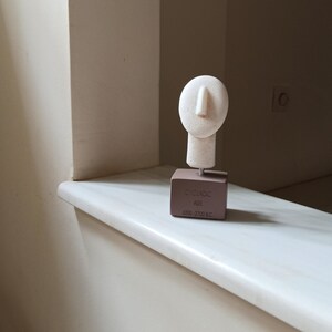 Cycladic Figurine, Table Sculpture, Unique Gift