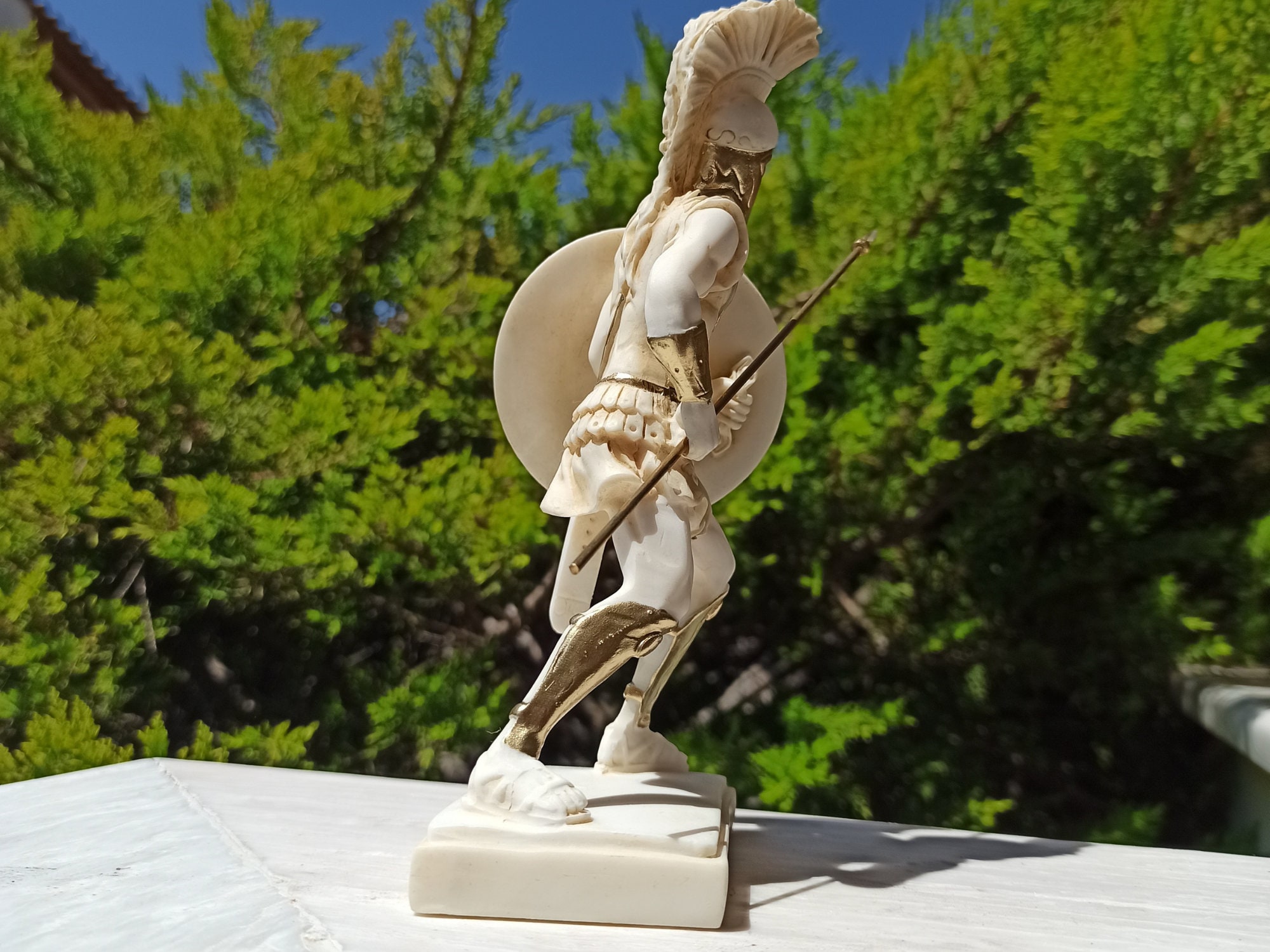 【メール便不可】 スパルタ戦士像、古代ギリシャ美術、室内装飾 - 日本 Etsy 絵画
