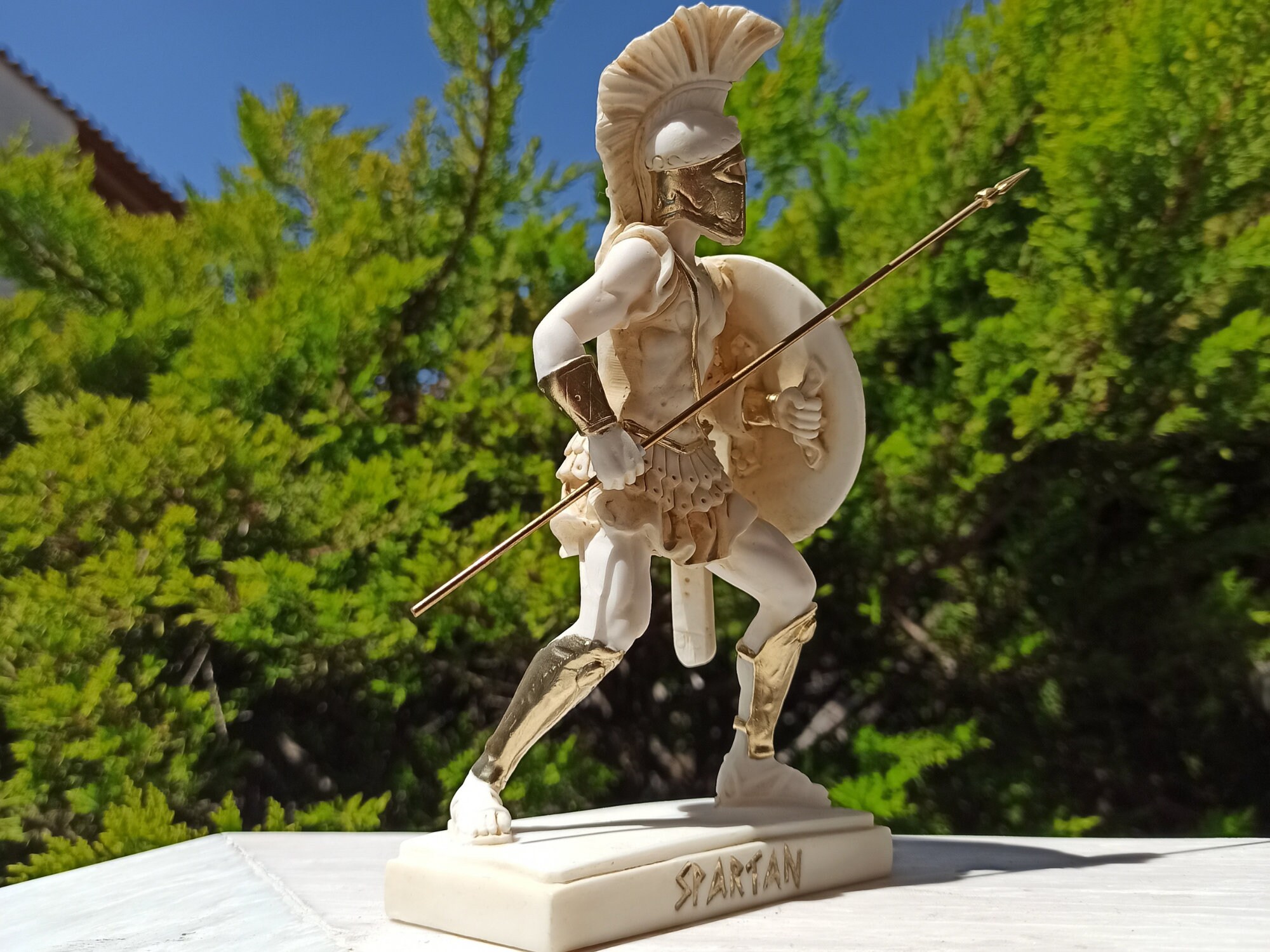 古代ギリシャの戦士の彫刻 Amazon.co.jp: 古代ギリシャの戦車像の彫刻、古代ローマの鎧