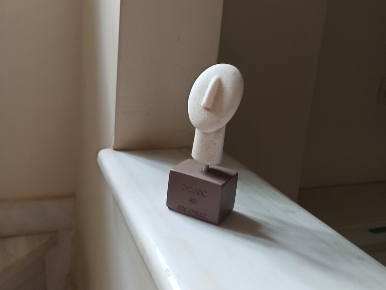 Cycladic Figurine, Table Sculpture, Unique Gift - Etsy